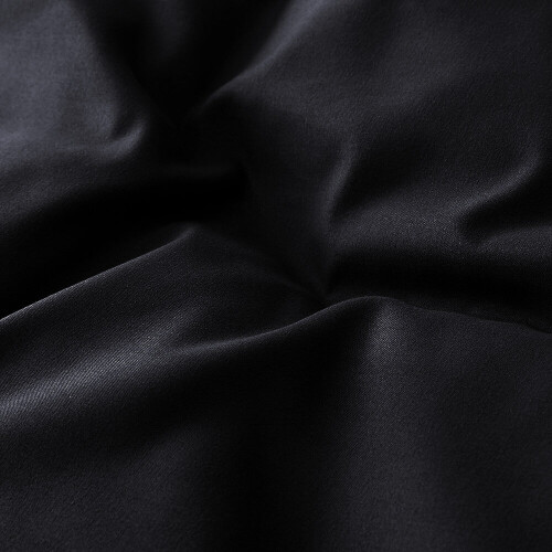 Imperial Rooms (Black , Super King) Plain Duvet Cover Single Double King Bed Set Quilt 1