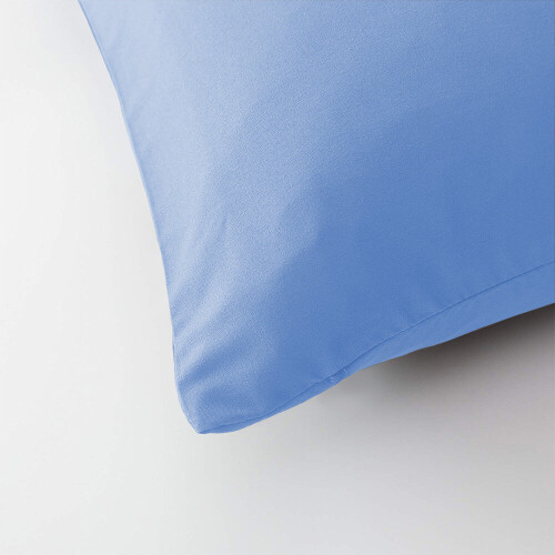 Imperial Rooms (Light Blue, King) Plain Duvet Cover Single Double King Bed Set Quilt 2