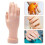 Practice Nail Art Trainer Training Faux Hand Model Gel False Tips Manicure Tools 9