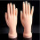 Practice Nail Art Trainer Training Faux Hand Model Gel False Tips Manicure Tools 13