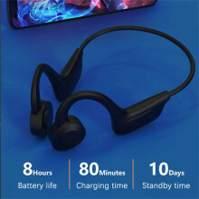 Bone Conduction Bluetooth Earphones Wireless Headset Sport Headphones