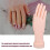 Practice Nail Art Trainer Training Faux Hand Model Gel False Tips Manicure Tools 3