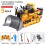 Remote Control RC Construction Bulldozer Toy Tractor Front Loader Excavator 9CH 2