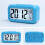(Blue) Digital Alarm Snooze Clock With Night Back Light 2