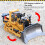 Remote Control RC Construction Bulldozer Toy Tractor Front Loader Excavator 9CH 7