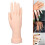 Practice Nail Art Trainer Training Faux Hand Model Gel False Tips Manicure Tools 8