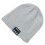 (LightGray) Soft Warm Beanie Hat Bluetooth Smart Cap Wireless Headphone Set Speaker Mic Hot 1