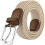 Ze Enzo (Beige, S/M) Enzo Elasticated Belts Men Ladies Stretch Belts 1