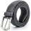 Ze Enzo (Grey, S/M) Enzo Elasticated Belts Men Ladies Stretch Belts 1