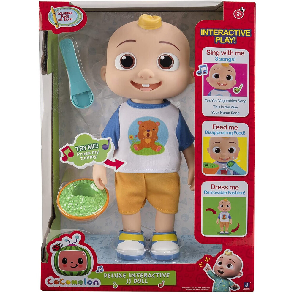 CoComelon JJ Interactive Doll