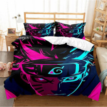 (Pattern 01, Single) Naruto Bedding Single Double King Duvet Cover NEW
