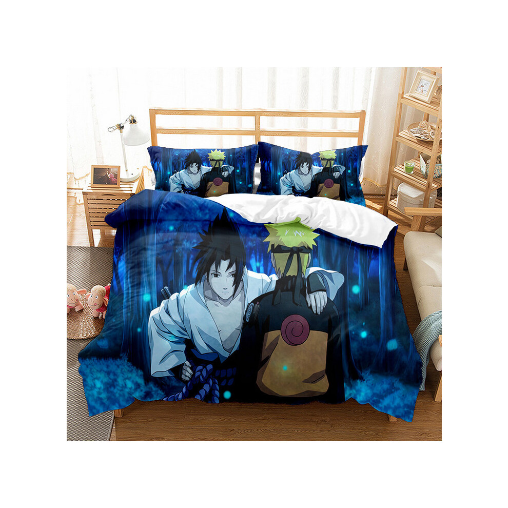 (Pattern 09, Single) Naruto Bedding Single Double King Duvet Cover NEW