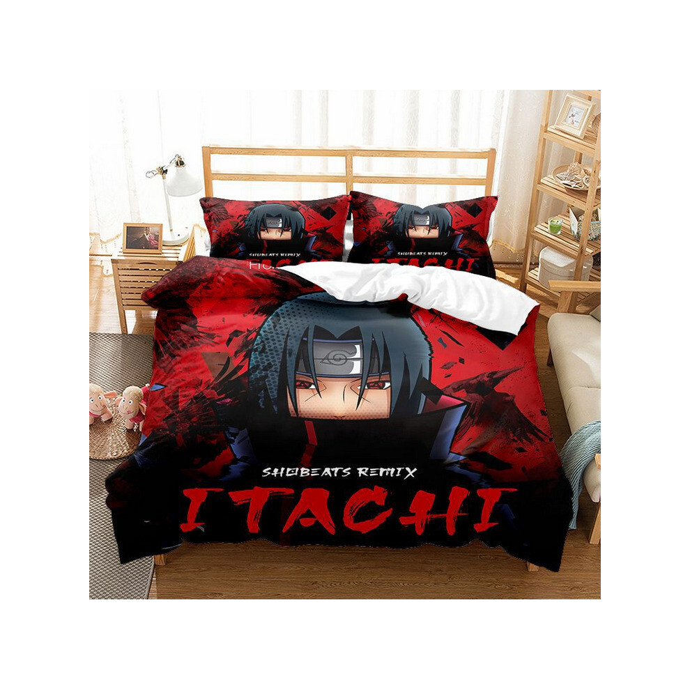 (Pattern 13, King) Naruto Bedding Single Double King Duvet Cover NEW