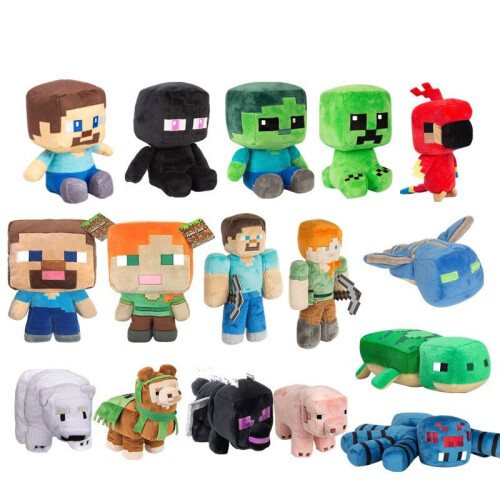 Minecraft Plush Toys Minecraft Creeper Enderman Pig Bear Stuffed