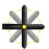 (Yellow) Heavy Car Van Soft Grip Ice Scraper & Snow Brush 7