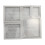 Set of 3 Small Collage White Photo Frames With Angular Design 1