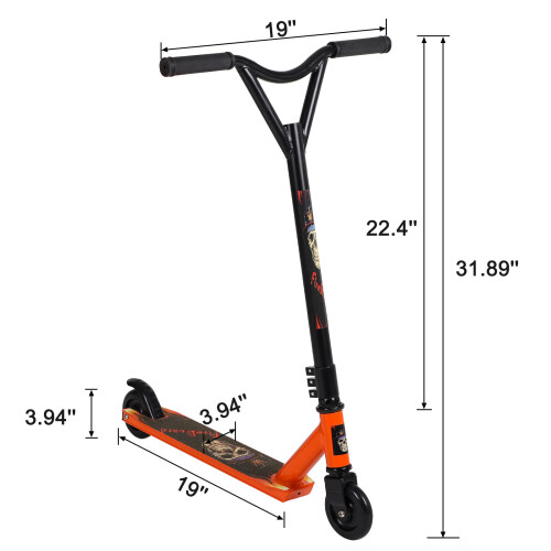 Pro Stunt Scooter, 360 Degree Spin Handlebar Trick Scooter Street 2