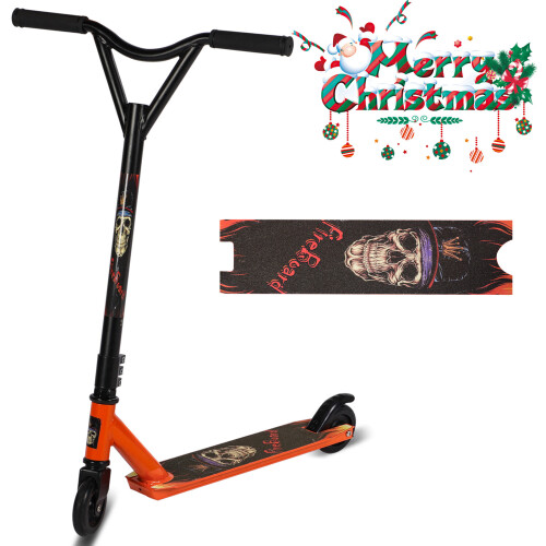 Pro Stunt Scooter, 360 Degree Spin Handlebar Trick Scooter Street