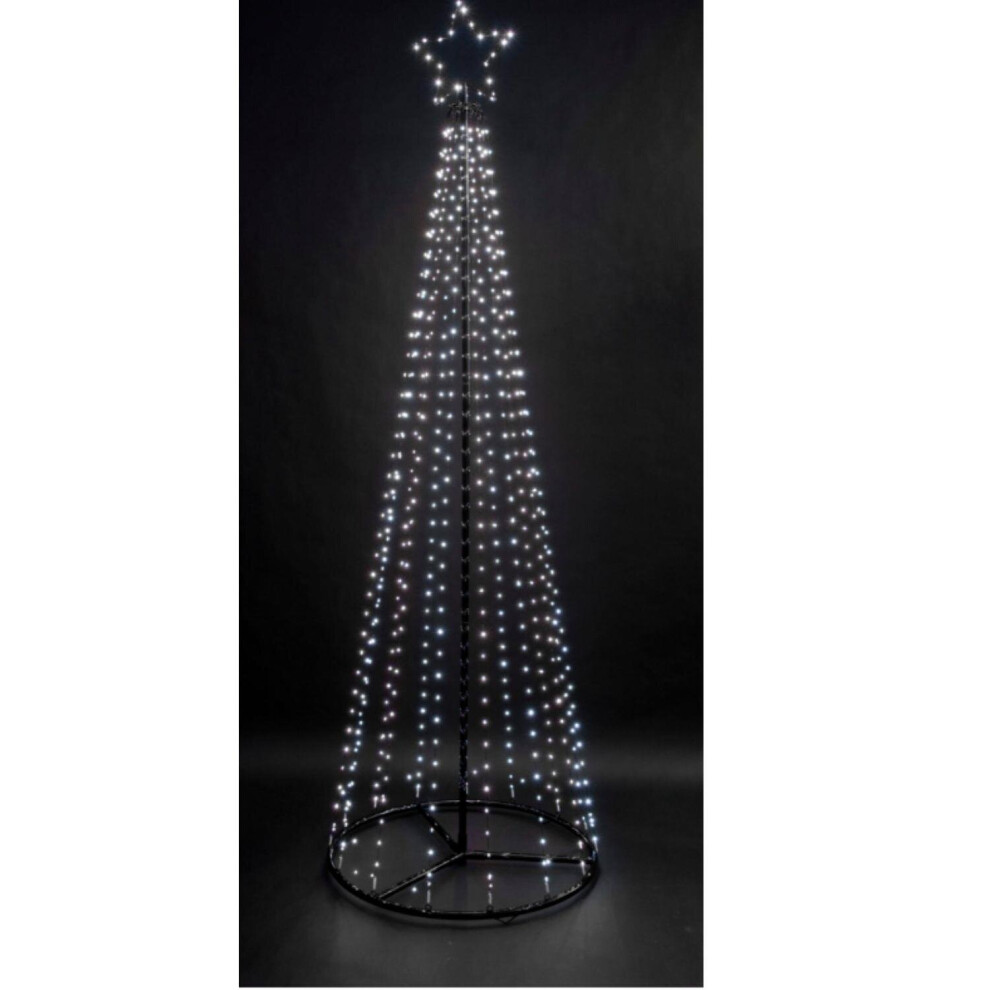 2.5m Maypole Christmas Tree - Ice White