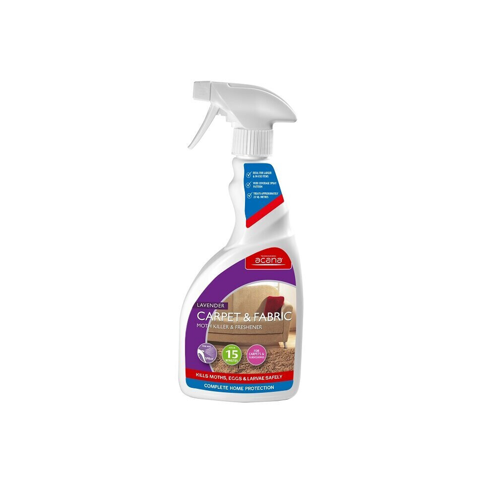 Acana Carpet & Fabric Moth Killer 500Ml