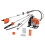 eSkde 5in1 Petrol MultiTool BackPack Brush Cutter Hedge Trimmer Pruner 1