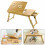 Adjustable Foldable Laptop Desk Notebook Computer Bamboo Table Stand Tray Bed 7