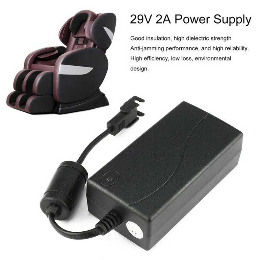 29V 2A Ac/Dc Power Supply For Electric Recliner Sofa Chair Adapter 7632472459975