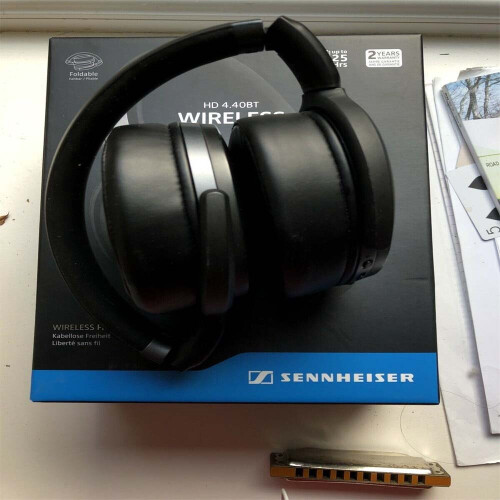 Wireless Headphones HD 4.40 BT Professional Bluetooth Over Ear Black 2