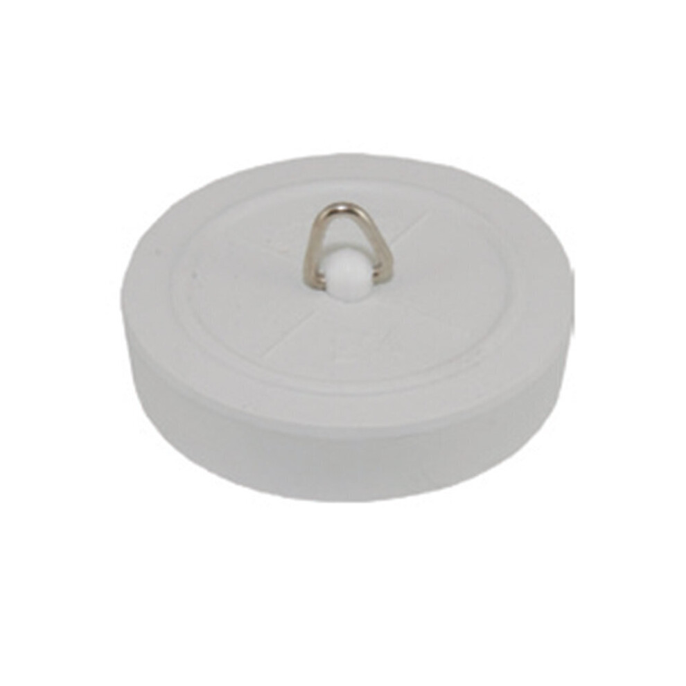 Wilsons Replacement 2" Bathroom Kitchen Basin White Rubber Plug 51mm