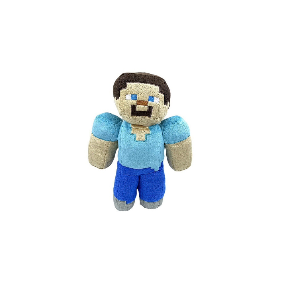 (Steve  30cm ) Minecraft Plush Toy Pixel Doll Soft Plush Kids Gift