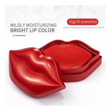 20pcs/box Lips Care Mask Cherry Hydrating Anti-Drying Diminishing Lip Lines