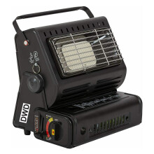 (Grey) Portable Outdoor Gas Heater Butane Canister 1.3kW