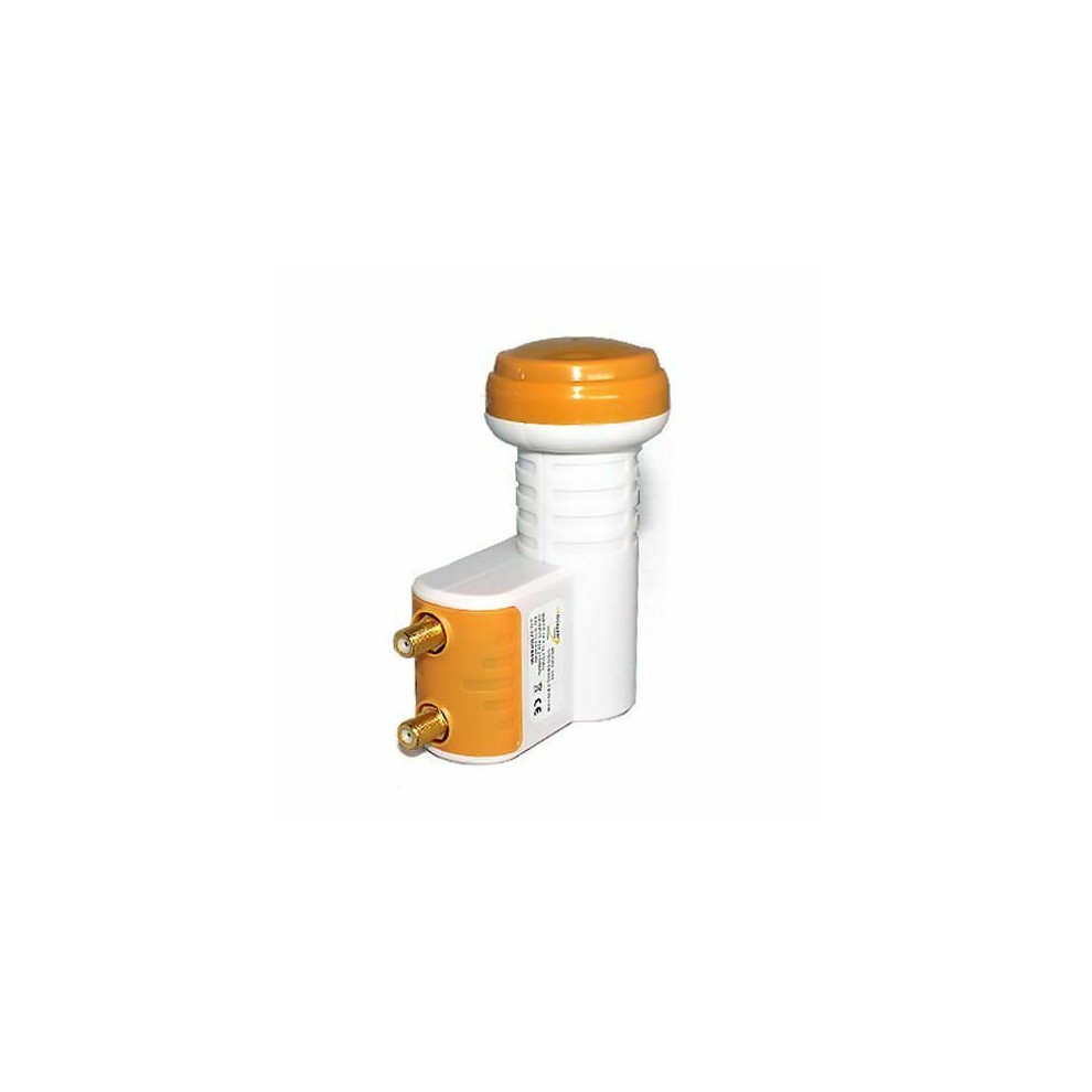 Golden Media 0.1dB High Gain Twin Satellite LNB 2 Outputs