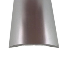 (Silver, 3ft) Stick Down Cover Strip for Wood/Laminate/Lino Door Bar Threshold