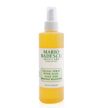 Mario Badescu Gesichtsspray mit Aloe, Salbei und Orangenblüte | Feuchtigkeitsspray 8 FL OZ