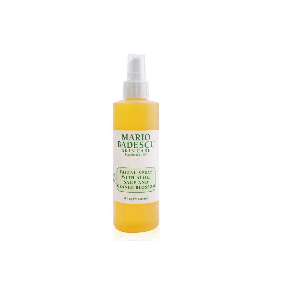 Facial Spray With Aloe Sage & Orange Blossom - 236ml/8oz