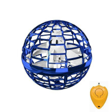 (Blue Ball +Free Remote Control) Flying Ball With Remote Control Boomerang Spinner Toy Mini Drone UFO Boy Girl Birthday Gifts Christmas Gifts