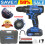21V Cordless  impact Drill  Screwdriver Kit Built in Hammer and Magnet 1