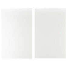 IT Kitchens Sandford Style Slab Larder Cabinet Door (W)600mm, Set of 2
