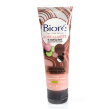 Biore Rose Quartz & Charcoal Gentle Pore Scrub 110g