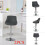 2X Grey PU Leather Swivel Comfortable Bar Stools Kitchen Chairs, Best 11