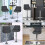 2X Grey PU Leather Swivel Comfortable Bar Stools Kitchen Chairs, Best 8