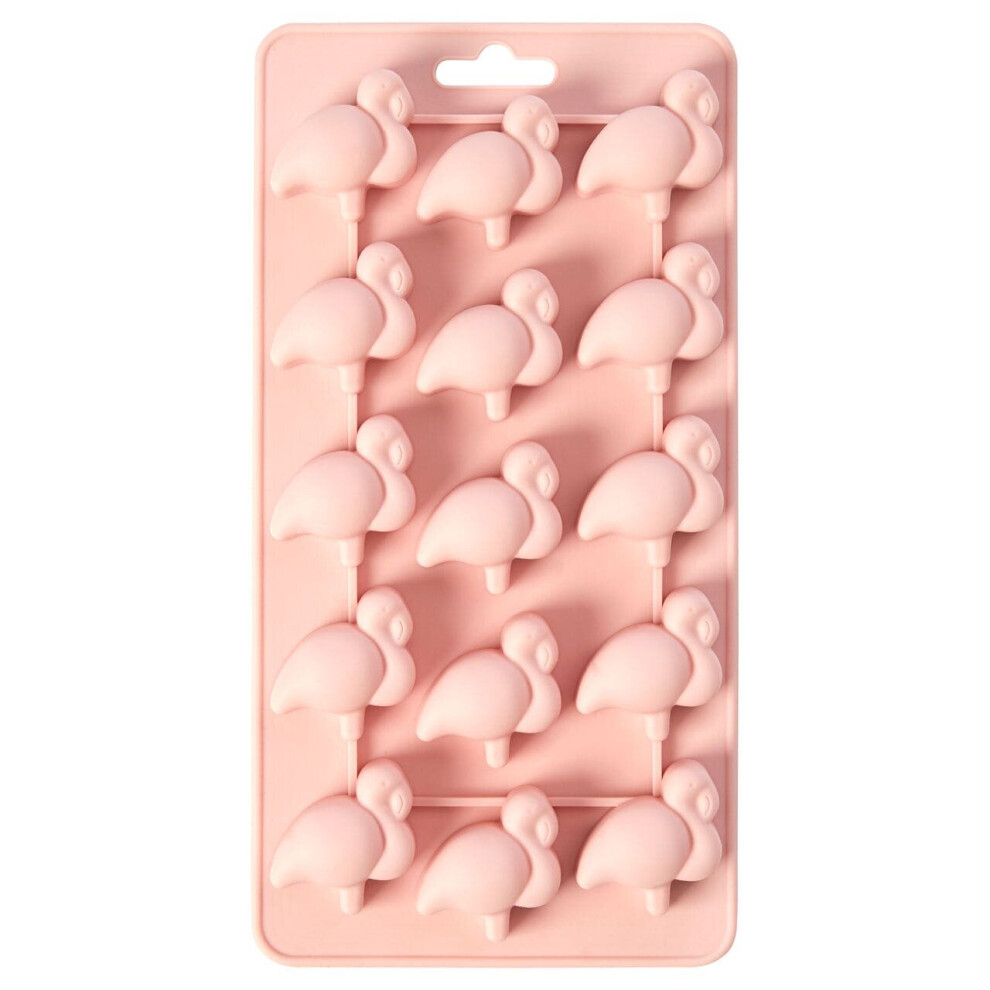 Flamingo Shaped Ice Cube Tray, Unique Ice Cube Tray, Thermoplastic Rubber Ice Freezing Tray