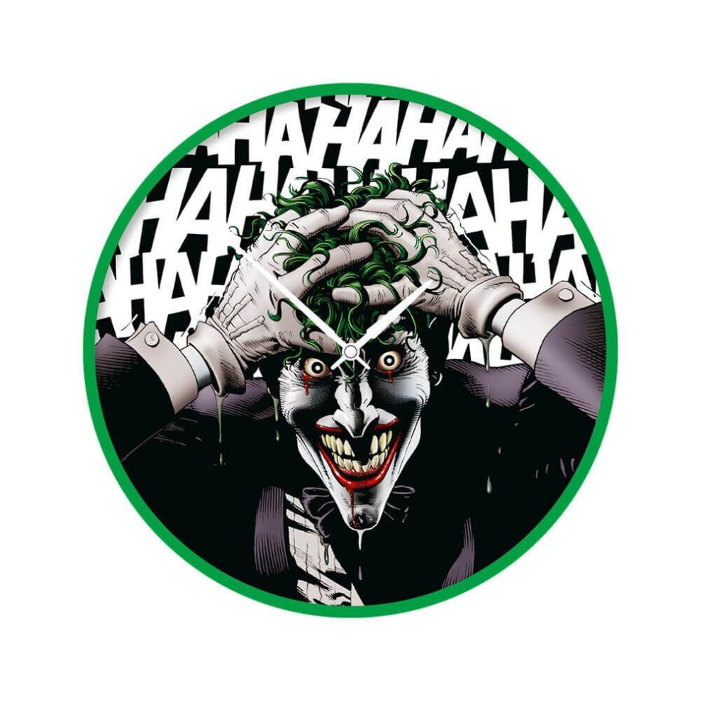 DC Comics The Joker HaHaHa Wall Clock