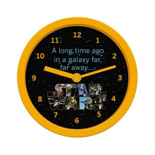 Schreibtischuhr - STAR WARS - Vor langer Zeit - 16 cm - Mehrfarbig - Zeitgenössisches Design