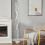 Living And Home (White) Modern LED Spiral Floor Lamp Bedroom Lighting 2