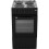 Beko Beko AS530K 50cm Electric Cooker with Solid Plate Hob - Black 5