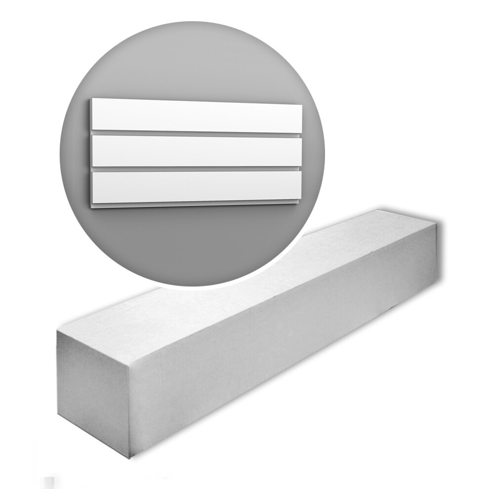 Orac Decor W116-Box Modern Bar Xl 3D Wall Panel 1 Box 9 Pieces | 18 M 4251899450599