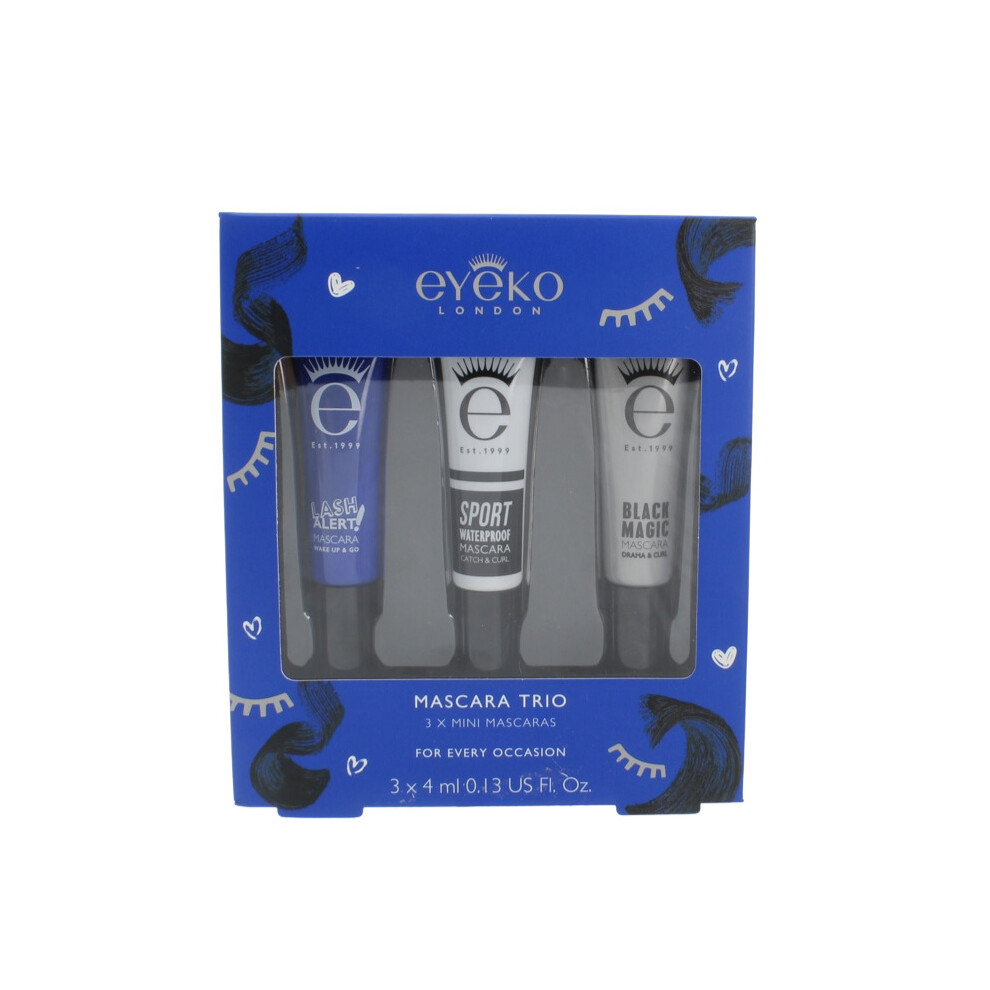 Eyeko Mini Mascara Trio Gift Set 3 x 4ml