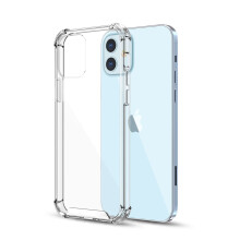 (For Apple iPhone 12 ) Case For iPhone 13 Pro Max (Mini) Clear Shockproof Cover Gel Silicone Bumper Edge
